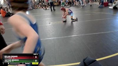 85 lbs Round 2 (6 Team) - Carter McKart, Dundee WC vs Sierra Streeter, Ninja Killer