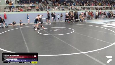 126 lbs Round 2 - Tustin Keller, Soldotna Whalers Wrestling Club vs Peyton Wright, Arctic Warriors Wrestling Club