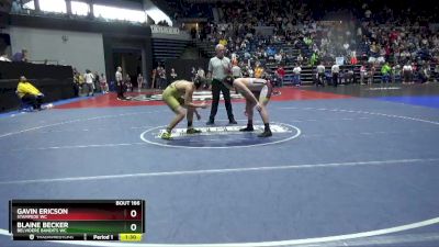 188 lbs Champ. Round 2 - Gavin Ericson, Stampede WC vs Blaine Becker, Belvidere Bandits WC