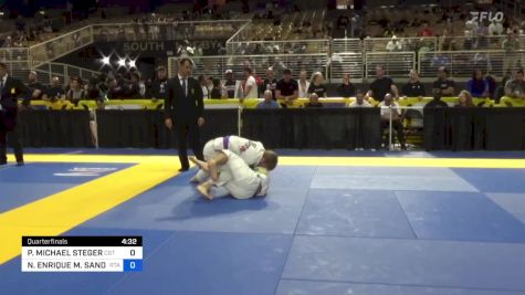 PAUL MICHAEL STEGER vs NORMAN ENRIQUE M. SANDOVAL 2024 Pan Jiu Jitsu IBJJF Championship