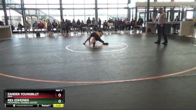 120 lbs Round 1 - Rex Edmonds, McDominate Training Center vs Zander Youngblut, IAWC