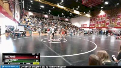 152 lbs Prelim - Gary Hand, Natrona County vs Nick Weipert, Green River