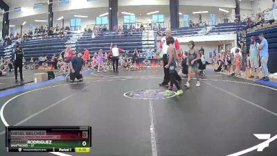 60/65 Cons. Round 1 - Roman Rodriguez, Unattached vs Diesel Belcher, Infamous Wrestling Academy