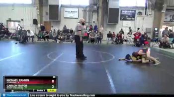 68 lbs Round 5 (8 Team) - Carson Raper, NCWAY Crusaders vs Michael Rankin, Scorpions