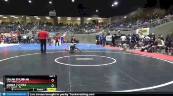 138 lbs Quarterfinals (8 Team) - Derek Torres, 2/1A Culver vs Isaiah Thurman, 2/1A Lowell