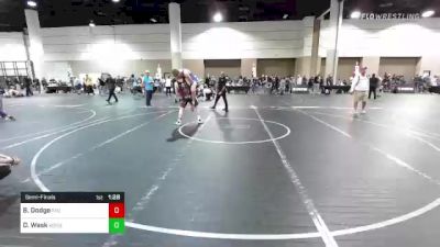 170 lbs Semifinal - Bryce Dodge, Fpc vs Daniel Wask, Kong