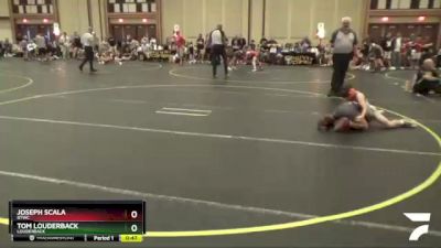 75 lbs Semifinal - Joseph Scala, BTWC vs Tom Louderback, Louderback