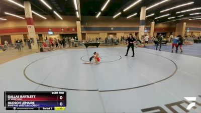 43 lbs Round 1 - Dallas Bartlett, 3F Wrestling vs Hudson Lemaire, Boneyard Wrestling Academy