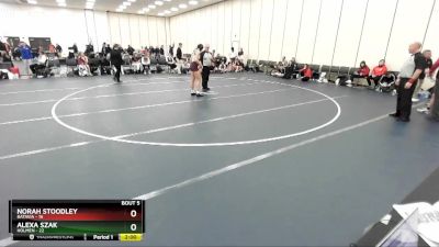 142 lbs Round 3 (4 Team) - Alexa Szak, Holmen vs Norah Stoodley, Batavia