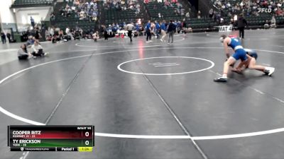 113 lbs Placement Matches (16 Team) - Ty Erickson, York vs Cooper Ritz, Kearney JV