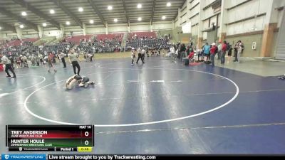 70 lbs Quarterfinal - Trey Anderson, Juab Wrestling Club vs Hunter Houle, Zimmerman Wrestling Club