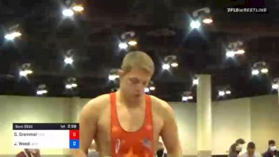 125 kg 3rd Place - Gannon Gremmel, Cyclone Regional Training Center C-RTC vs Jordan Wood, Lehigh Valley Wrestling Club