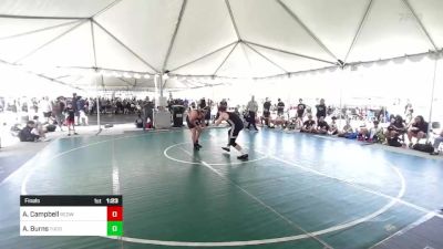 190 lbs Final - Ayden Campbell, Redwave Wrestling vs Alexander Burns, Tucson Pride WC