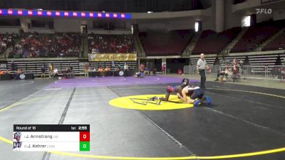 133 lbs Round Of 16 - Jahleel Armstrong, Liberty vs Jacob Kehrer, Lyon