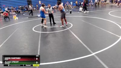 285 lbs Round 3 - Jason Martinez, Klein vs Alijah Utecht, Seward