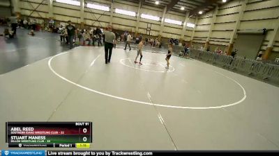 71 lbs Quarterfinal - Abel Reed, Southern Idaho Wrestling Club vs Stuart Maness, Dillon Wrestling Club