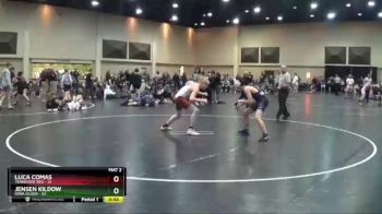 140 lbs Finals (2 Team) - Luca Comas, Tennessee Red vs Jensen Kildow, Iowa Silver