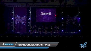 Brandon All-Stars - Jade [2019 Junior - Medium - B 3 Day 2] 2019 JAMfest Cheer Super Nationals