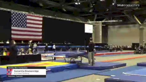 Samantha Breckenridge - Double Mini Trampoline, Kris Power Tumbling - 2021 USA Gymnastics Championships
