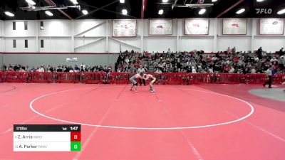 170 lbs Round Of 16 - Zach Arria, Wakefield vs Austin Parker, Hanover