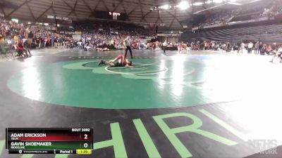 3A 138 lbs Champ. Round 1 - Adam Erickson, Yelm vs Gavin Shoemaker, Ridgeline