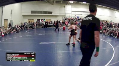 85 lbs Finals (8 Team) - Max Lindquist, Team Rogue vs Peter Alexander Schutz, Minnesota Gold