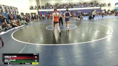 138 lbs Cons. Semi - Bria Miller, Lewiston vs Amelia Curr, Pocatello