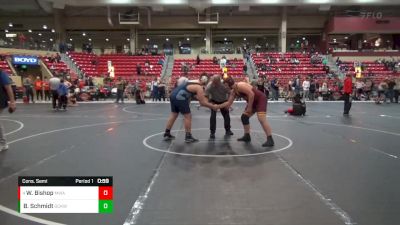 235 lbs Cons. Semi - William Bishop, Matside Wrestling Academy vs Brody Schmidt, Gray County Kids Wrestling Clu