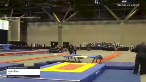 Josie Bain - Double Mini Trampoline, NVG - 2021 USA Gymnastics Championships