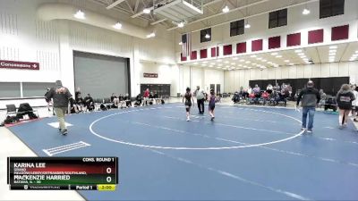 114 lbs Semis & 1st Wrestleback (8 Team) - Mackenzie Harried, Batavia, IL vs Karina Lee, Grand Meadow/Leroy/Ostrander/Southland, MN