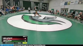 195 lbs Round 2 (8 Team) - Mekhi Bovee, Kelly Walsh vs Joey Lipshaw, Broomfield