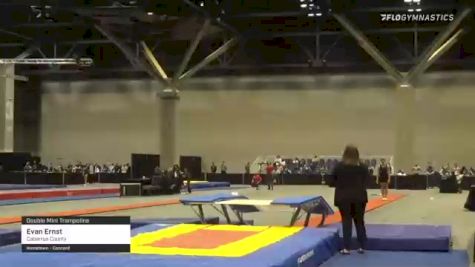 Evan Ernst - Double Mini Trampoline, Cabarrus County - 2021 USA Gymnastics Championships