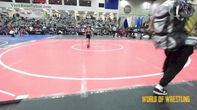 50 lbs Consi Of 8 #2 - Davina Chavez, GOLDRUSH Academy vs Martha Alvarado, Top Dog Wrestling Club