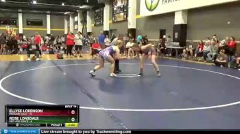 148 lbs Round 5 (6 Team) - Ellyse Lorenson, Missouri Gold vs Rose Lonsdale, Grit And Grace