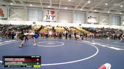 170 lbs Cons. Round 3 - Alexander Lipari, Long Beach Gladiators Wrestling vs Anthony Gagliardi, Guilderland Youth Wrestling