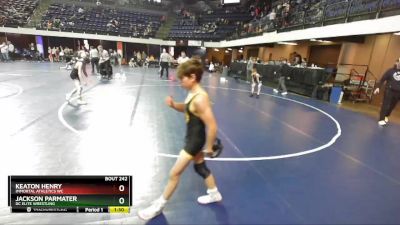 80 lbs Semifinal - Keaton Henry, Immortal Athletics WC vs Jackson Parmater, DC Elite Wrestling