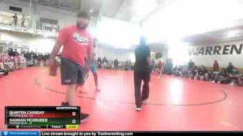 125 lbs Quarters & 1st Wb (16 Team) - Quinten Cassiday, Michigan Blue vs Xadrian Mcgruder, Missouri Blue