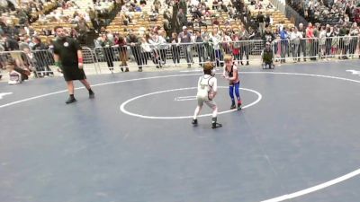 41 lbs Cons. Round 1 - Finn Madigan, Penn Yan Wrestling vs James Murray, Yorktown Wrestling