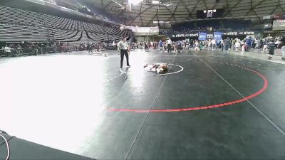 71 lbs Cons. Round 4 - Weylin Bliss, Blaine Barracudas Wrestling Club vs Mali Phillips, Twin City Wrestling Club