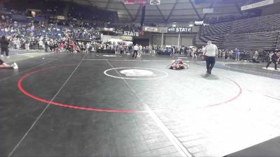 145 lbs Champ. Round 2 - William Lowery, Team Aggression Wrestling Club vs Wyatt Ballard, South West Washington Wrestling Club