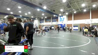 132 lbs Cons. Round 2 - Grayson Keith, Foothill (Santa Ana) vs Finn Long, Arroyo