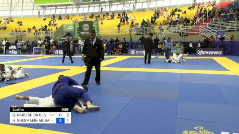 GEOVANE NARCISO DA SILVA vs HIAGO SHESMAMN AGUIAR DE ARAÚJO 2024 Brasileiro Jiu-Jitsu IBJJF