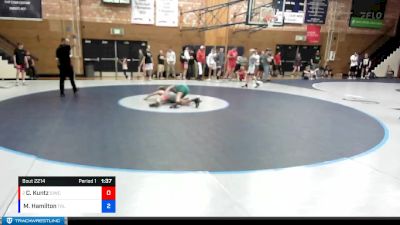 113 lbs Round 2 - Camden Kuntz, Southern Idaho Wrestling Club vs Matthew Hamilton, Team Real Life