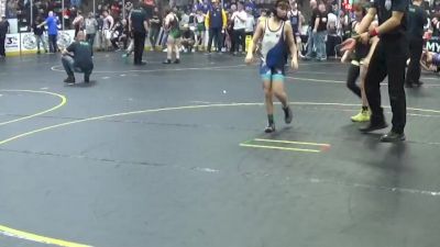 80 lbs Cons. Semi - Thomas Leahy, Warren Pride WC vs Dakota Harmer, Lakewood WC