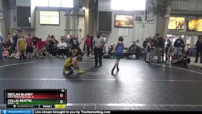 92 lbs Round 2 - Collin Beattie, Quest vs Declan Blaney, NOVA Wrestling Club