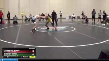 123 lbs 2nd Wrestleback (16 Team) - Joseph Feliciano, St. Lucie PAL / Tropics vs Landon Bates, Backyard Boyz Blue