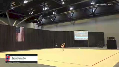 Ruthie Kronmiller - Ball, Champions Westlake - 2021 USA Gymnastics Championships