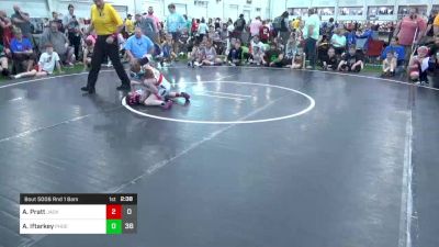 70 lbs Round 1 - Arlo Pratt, Jacket W.C. vs Abiglai Iftarkey, Phoenix W.C.