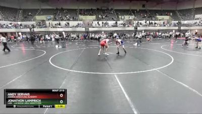 171 lbs Quarterfinal - Jonathon Lamprich, LAW - Lacrosse Area Wrestlers vs Andy Servais, Askren Wrestling Academy