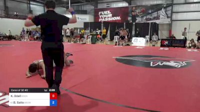 70 kg Consi Of 32 #2 - Kailan Odell, Boone RTC vs Blake Saito, Brown Regional Training Center